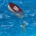 Graphics More Alabama A M University Primary Logo Floating Keychain Oval Foam Fishing Boat Buoy Key Float