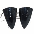 Xkh-moto Motorcycle Led Side Mounted Pig Spotter Rearview Mirrors Compatiable With Most Japanese Motorcycles P N Mt252-013-cn