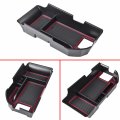 Center Console Organizer Tray For 2018 2024 Toyota Camry Xle Xse And 2020 Le Se Red Armrest Storage Box Insert With Rubber 