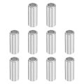 10pcs Aluminum Spacer 7 16 Od X 5 Id 1 Length Screw Standoff Bushing Plain Finish Unthreaded Round Metal For Screws Bolts And 