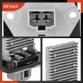 A-premium Hvac Heater Blower Motor And Resistor Assembly Compatible With Hyundai Vehicles Tiburon 2005 2006 2007 2008 Front