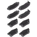 Front And Rear Ceramic Disc Brake Pad Set For Acura Rdx 2007 2012 All Models Awd D536 D1521 With Hardware 