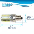 Hqrp 2-pack 7 16 110v Led Light Bulbs Cool White Compatible With Brother Ls-2125 Ls-2125b Ls-2125i Ls-2129 Ls-2130 Ls-2150