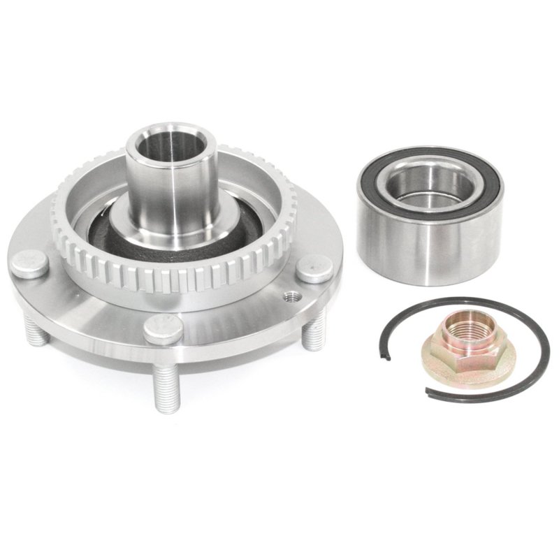 Front Wheel Hub Kit 29596141 With Ball Bearing Studs And Axle Nut Metal Construction 1 Pack