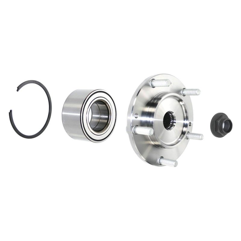 Front Wheel Hub Kit 29596141 With Ball Bearing Studs And Axle Nut Metal Construction 1 Pack