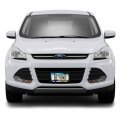 Ipick Image Made For Ford Logo Escape Waterfall Graphic Black Metal License Plate Frame