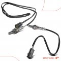 A-premium O2 Oxygen Sensor Compatible With Mazda 6 Gg Gy 2003-2008 V6 3 0l Upstream Front And Rear 2-pc Set Replace 0k32b18861