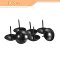 Upholstery Tacks Nail Pins Furniture 10pcs 25x28 5mm Thumb Tack Assortment Kit Carbon Steel For Home Sofa Diy Decorative Heads