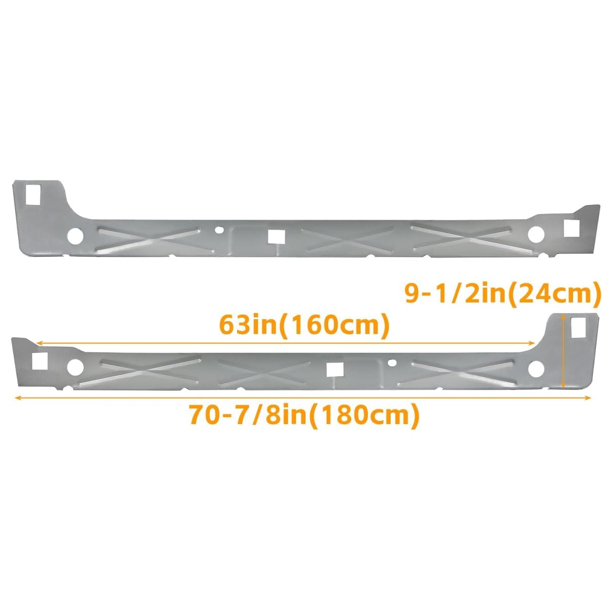 Inner Rocker Panels For 2000-2006 Chevy Silverado Gmc Sierra 1500 2500 2500hd 3500 4 Door Extended Cab Rust Repair Panel