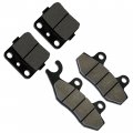 Front Rear Brake Pads Compatible With Yamaha Yz125w Yz-125w Yz250 Yz250wr Yz360 Competition 1989
