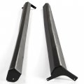 Hecasa Side Skirts Pair Compatible With 2001-2005 Honda Civic 2 4 Door Rs Style Splitters Rocker Panel Body Kit Pp Plastic