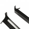 Hecasa Side Skirts Pair Compatible With 2001-2005 Honda Civic 2 4 Door Rs Style Splitters Rocker Panel Body Kit Pp Plastic