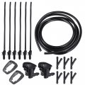 Uxcell 1 Set Windshield Washer Water Nozzle Spray No 8538144010 For Toyota Avalon Xl Xls 3 0l V6 Gas 2000-2004