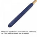 Uxcell Diamond Needle Files 5mm X 180mm Titanium Coated Round Hand Tool With Tpu Handle For Metal Stone Wood 5pcs