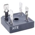 Nte Electronics Nte53016 Silicon Bridge Rectifier Full Wave Single Phase Low Profile Epoxy Case 50 Amps Maximum Output Current 