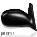Auto Dynasty To1321220 Oe Style Manual Passenger Right Side View Door Mirror Compatible With Toyota Rav4 96-00