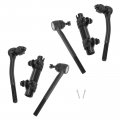 Trq Front Inner Outer Tie Rods With Adjusting Sleeves 6 Piece Steering Kit New 