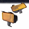Front Turn Signal Park Lamps Lights For Chevy Pu Suburban Blazer And Gmc Jimmy 1981 1982 Yellow Lens Set Of Two