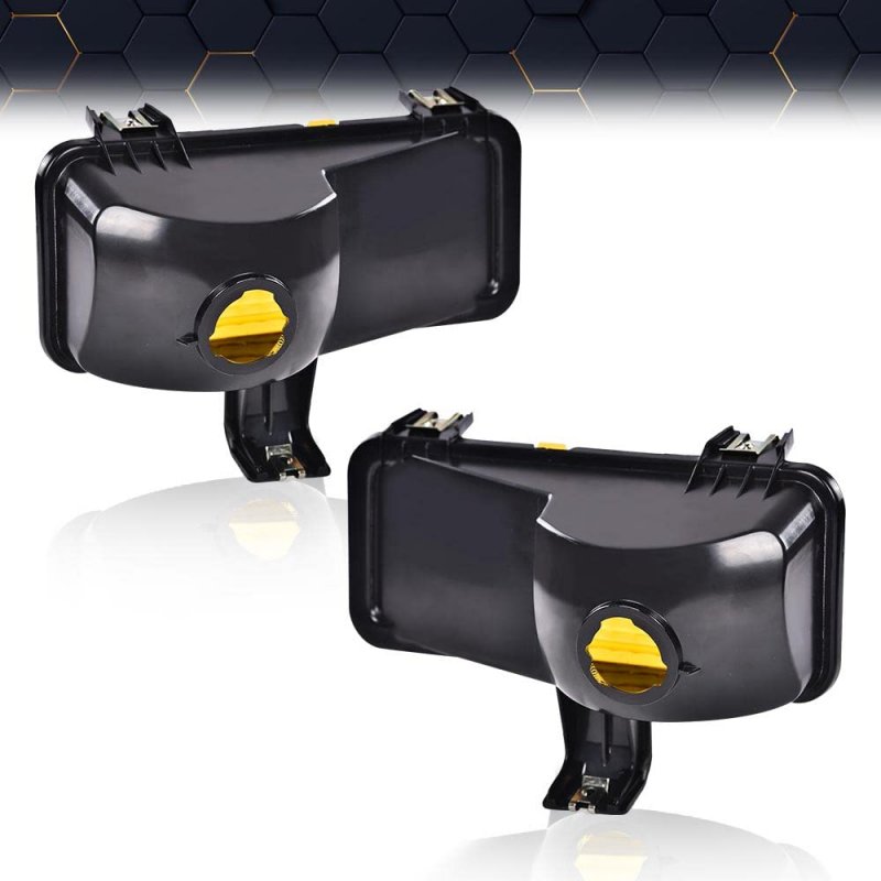 Front Turn Signal Park Lamps Lights For Chevy Pu Suburban Blazer And Gmc Jimmy 1981 1982 Yellow Lens Set Of Two