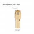 Uxcell Brass Drill Chuck Collet Bits 3 2mm For Rotary Tools 5pcs