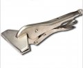 Locking Pliers 10 In Adjustable Flat Head Vise Grip Alloy Steel Wear Resistant Multifunction Welding Clamps Hand Tool 