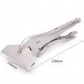 Locking Pliers 10 In Adjustable Flat Head Vise Grip Alloy Steel Wear Resistant Multifunction Welding Clamps Hand Tool
