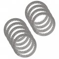 Caltric Clutch Steel Plates Compatible With Suzuki Gsx-r750 Gsxr750 1988-1992 Gsx750f 1989-1997