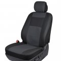 Bdk Easyfit Poly-vinyl Front St Covers Full Combo Set 2 1 Rear A Easy Install Updated Design A Charcoal
