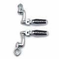 Smt-chrome Adjustable Highway Peg Mounting Kit With Footpeg Foot Rest Compatible V-star Roadstar Suzuki Boulevard Equipped 1-1