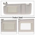Ocpty Left Right Sides Beige Sun Visor With Sunroof Fit For 2006 2007 2008 2009 2010 2011 Toyota Camry 74320-06800-e0