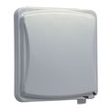 Taymac Mm1410g Flat Weatherproof Plastic Cover 55 Configurations Vertical Horizontal Two Gang Grey 