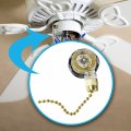 Hqrp Ceiling Fan Switch Compatible With Zing Ear Ze-208s E89885 Satco 80-1983 Wu Pin Ljy209a Harbor Breeze 33905 3-speed 4-wire