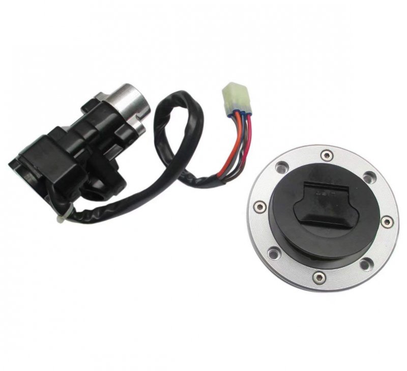 Ignition Switch Fuel Tank Cap Lock Fits For Suzuki Gsxr600 750 1000 Sv1000 Sv650 Gsx1250f New