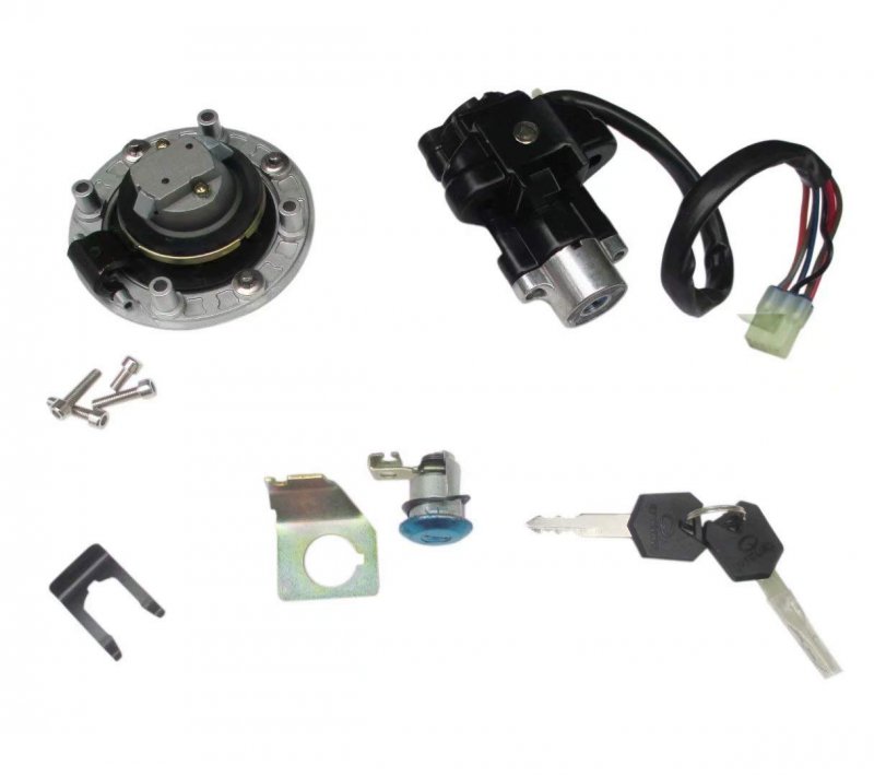 Ignition Switch Fuel Tank Cap Lock Fits For Suzuki Gsxr600 750 1000 Sv1000 Sv650 Gsx1250f New