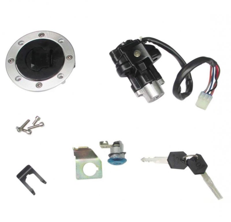 Ignition Switch Fuel Tank Cap Lock Fits For Suzuki Gsxr600 750 1000 Sv1000 Sv650 Gsx1250f New