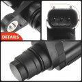 A-premium 2-pc Engine Camshaft Crankshaft Position Sensors Compatible With Honda Civic 2012-24 Fit 2009-2014 Insight 2010-2014