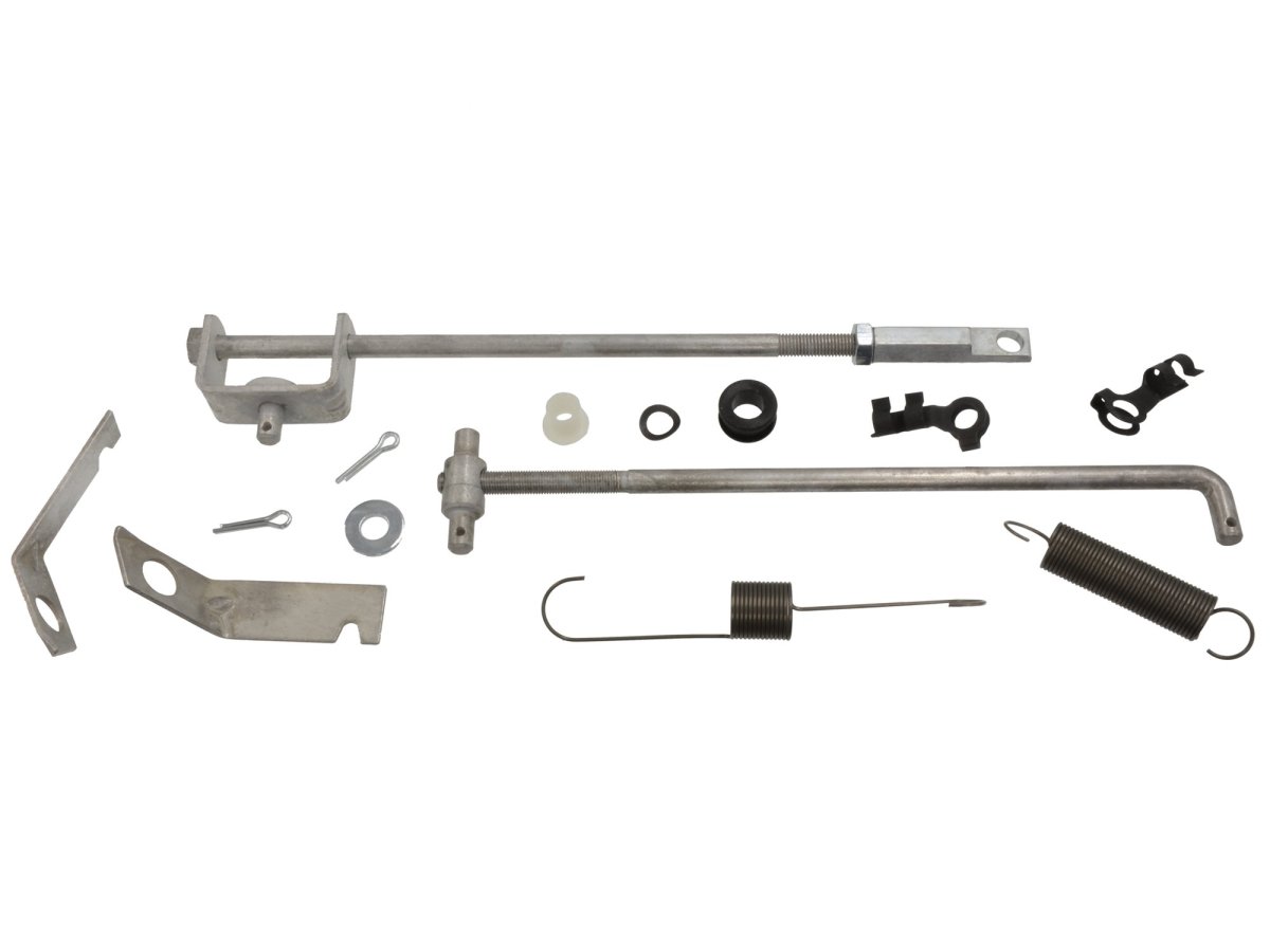 1956 1961 Corvette Carburetor Linkage Set With Hardware Brackets And Springs Model 351105