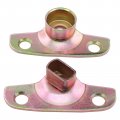 Motoku Bed Mounted Tailgate Hinge Roller Pivot And Insert Bush Cover Kit For Ford F150 F250 F350 1997-2007 Rear Left Driver