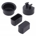 Motoku Bed Mounted Tailgate Hinge Roller Pivot And Insert Bush Cover Kit For Ford F150 F250 F350 1997-2007 Rear Left Driver