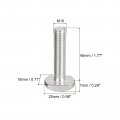 Uxcell T-slot Bolts 5pcs M10x45mm Slot Drop-in Stud Sliding 304 Stainless Steel Shape Screws For T Track