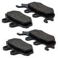 Niche Brake Pad Set For Kawasaki Mule Pro Fx Fxr Fxt Dx Dxt 43082-0140 Rear Semi-metallic 2 Pack 