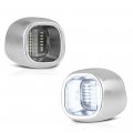Vipmotoz Chrome Full Led License Plate Light Tag Lamp Assembly Replacement Pair For 1998-2005 Chevy Blazer S10 Gmc Jimmy Sonoma