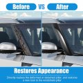 X Autohaux Windshield A-pillar Trim Panel For Kia Soul 2010-2013 Passenger Exterior Side Replaces 861802k500 861802k000 Front