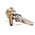 Tire Air Chuck Inflator Hose Barb Clip-on Ball Foot Tyre Gauge Fitting Tool