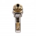 Tire Air Chuck Inflator Hose Barb Clip-on Ball Foot Tyre Gauge Fitting Tool