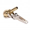 Tire Air Chuck Inflator Hose Barb Clip-on Ball Foot Tyre Gauge Fitting Tool