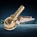 Tire Air Chuck Inflator Hose Barb Clip-on Ball Foot Tyre Gauge Fitting Tool