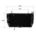 Tcmt Motorcycle Aluminium Engine Radiator Cooler Cooling Fit For Ducati Multistrada 1200 10-14 12 Black