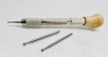 Wire Rounder Pin Vise With Swivel Wooden Head And 3 Bur Set 1 2mm 5mm 8mm 4 In Tool Chuck Double Ended Collet Chucks Model