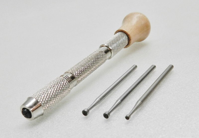 Wire Rounder Pin Vise With Swivel Wooden Head And 3 Bur Set 1 2mm 5mm 8mm 4 In Tool Chuck Double Ended Collet Chucks Model
